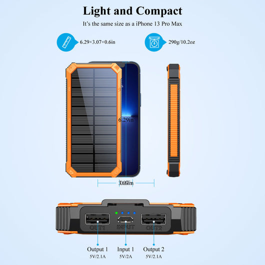 Cargador Solar Inalámbrico Resistente al Agua para Exterior - Image 10