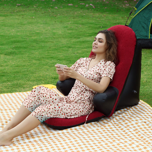 Sofá Inflable Ultraligero para Camping y Playa