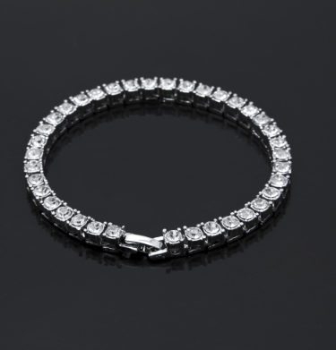 Pulsera Iced Out Dorada para Hombre - Joyería Hip Hop Urbana - Image 20
