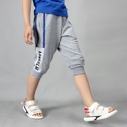 Pantalones Casuales de Algodón Puro para Niños con Estilo Deportivo - Image 8