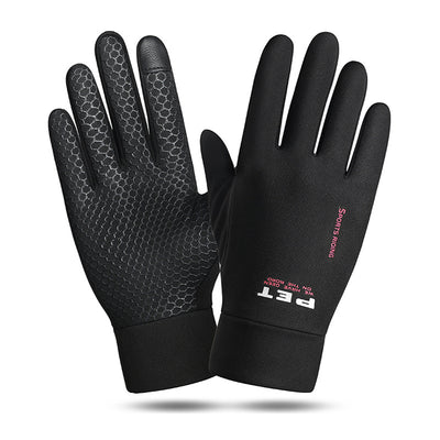 Guantes de Ciclismo Impermeables con Pantalla Táctil y Agarre Antideslizante para Hombre - Image 9