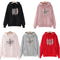 Sudadera con Capucha para Niñas Talla Grande - Terciopelo Grueso y Cálido