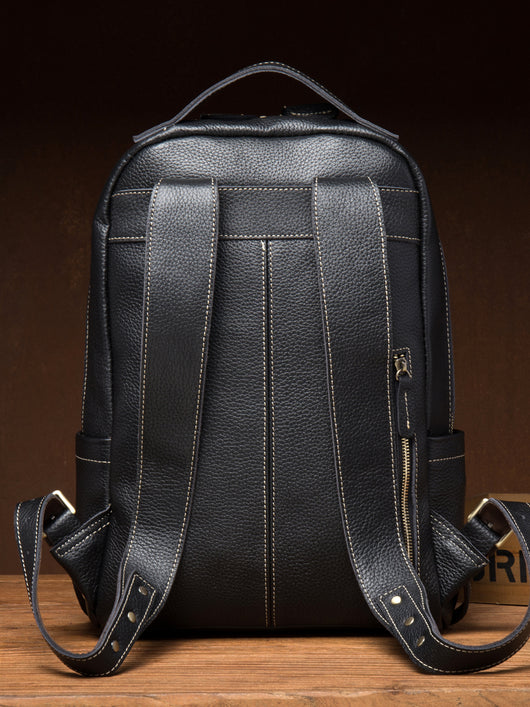 Mochila de Cuero para Hombre - Viajes y Negocios - Image 12