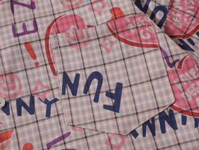 Camisa Casual de Cuadros Love Letter para Hombre - Image 15