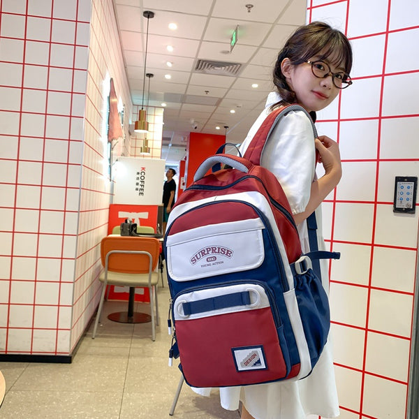Mochila de Viaje Universitaria de Gran Capacidad para Estudiantes