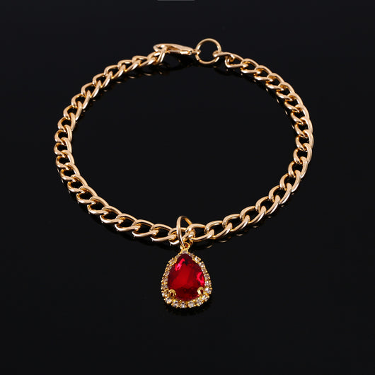 Collar de Gato con Colgante de Cristal y Diamante de Metal - Image 13
