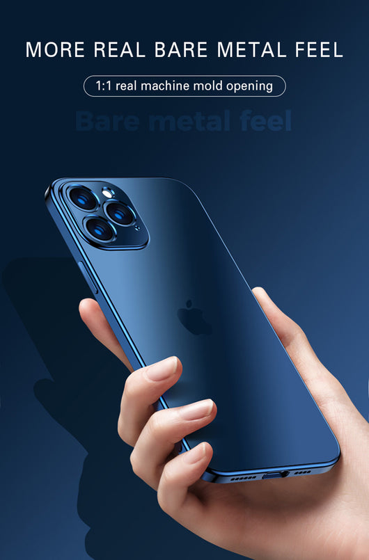 Funda Cuadrada con Acabado Mate Transparente y Placa de Lujo - Image 9