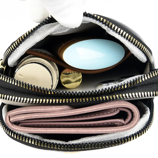 Bolso Bandolera Estampado Lychee Gran Capacidad Hombro Único - Image 24