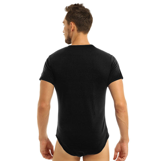 Pijama Hombre Manga Corta Cuello Redondo Botones Transpirable - Image 9