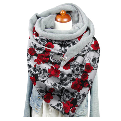 Babero Largo de Calavera Estampada para Bebé - Diseño Halloween - Image 16