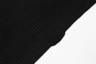 Suéter Oversized Cuello Redondo Tendencia Urbana Manga Larga - Image 12