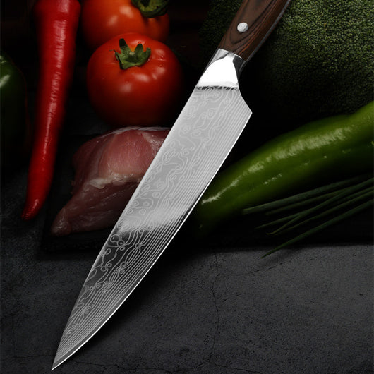 Cuchillo de Chef Profesional de Acero Inoxidable para Cocina - Image 6