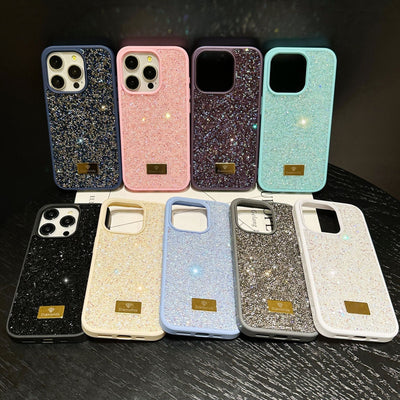 Funda Protectora para Celular con Cristales de Lujo - Diseño Diamante Completo - Image 11