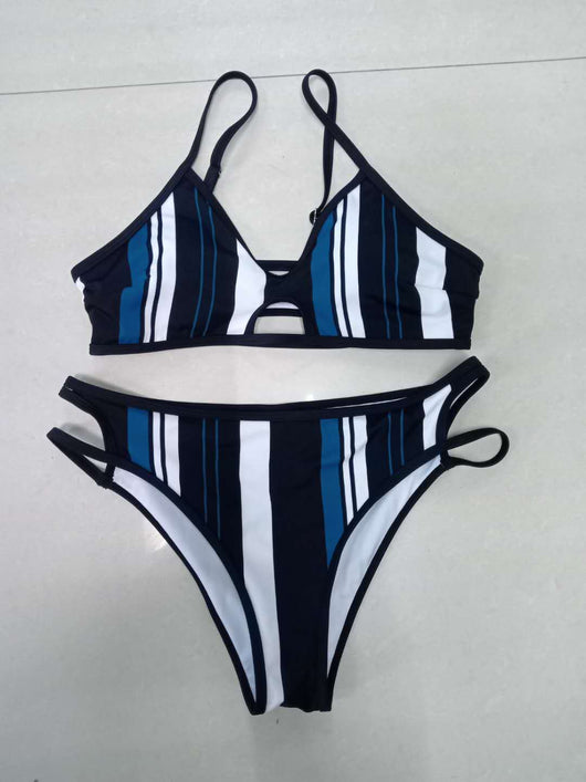 Bikini de Rayas Verticales Estilo Europeo y Americano - Image 10
