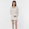 Cardigan Blusa Mujer con Detalles Calados