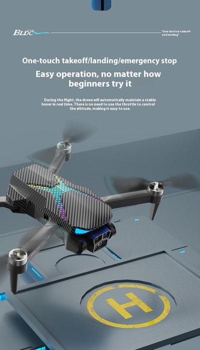 Dron Inteligente Cuadrirrotor con Tres Cámaras y Motor sin Escobillas - Image 18