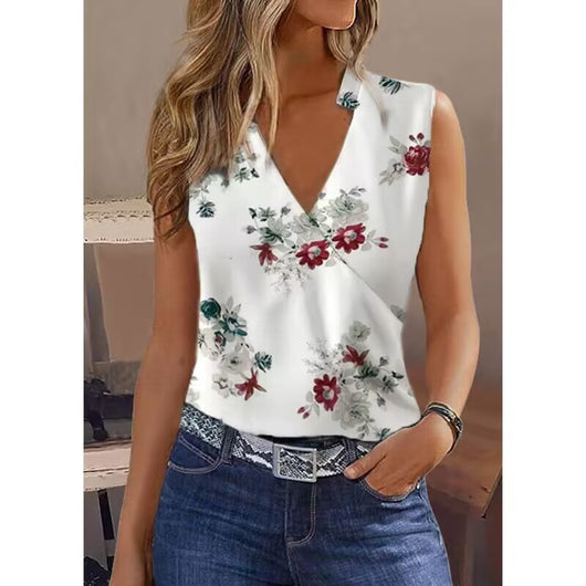 Chaleco Clásico de Escote V para Mujer - Diseño Minimalista sin Mangas - Image 7