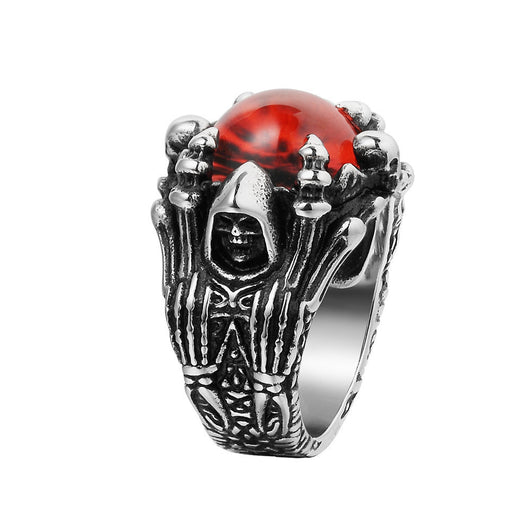 Anillo Ojo Malvado para Hombre y Mujer - Diseño Punk Personalizado - Image 8