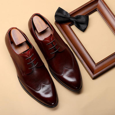 Zapatos de Cuero para Hombre con Punta Afilada - Estilo Ejecutivo - Image 7
