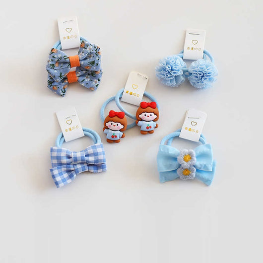 Diadema Infantil de Tela con Moño para Bebé - Image 5