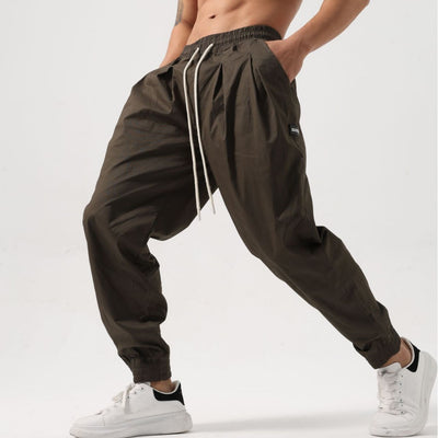 Pantalones Deportivos de Algodón Holgados para Hombre - Image 4
