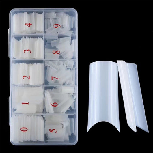 Uñas Postizas de Bambú - Caja de 500 Piezas para Manicura Profesional - Image 7