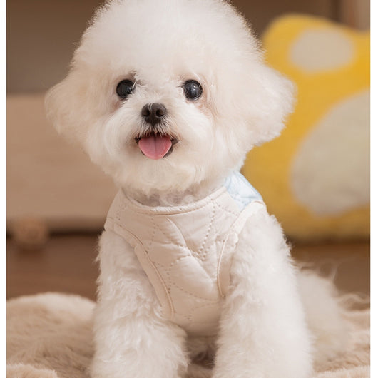 Abrigo Acolchado para Mascotas con Bolsillo y Diseño Cuadriculado - Invierno Cálido - Image 10