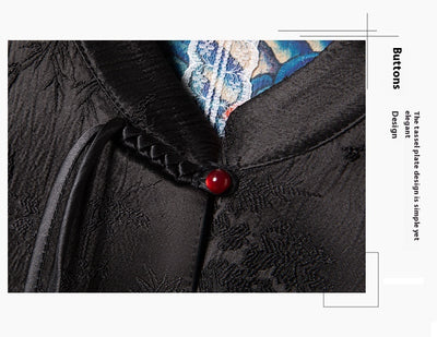 Chaleco Étnico Reversible Bordado Estilo Retro Chino - Image 16