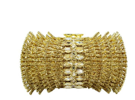 Cartera Clutch Vacía con Diamantes - Estuche Rígido de Lujo - Image 35
