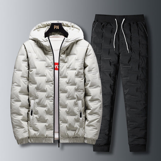 Chaqueta de Plumas para Hombre - Elegancia de Otoño e Invierno - Image 6