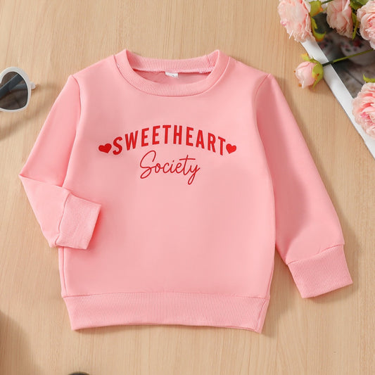 Suéter Estampado con Letras Adorables