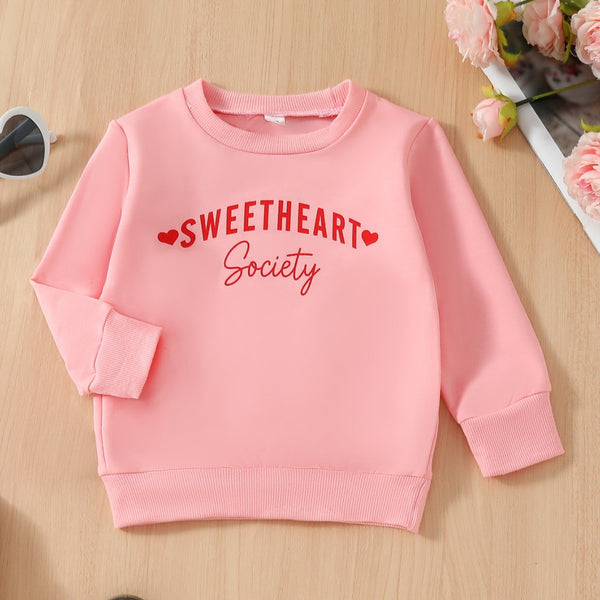 Suéter Estampado con Letras Adorables