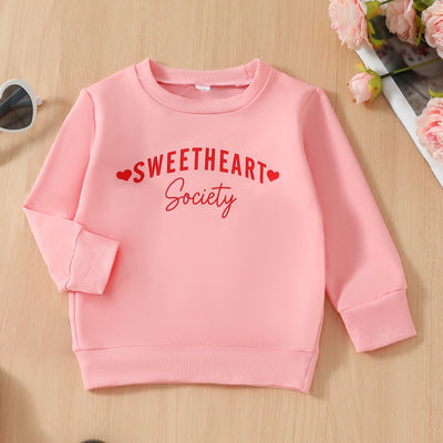 Suéter Estampado con Letras Adorables