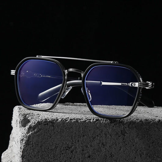Gafas Retro Doble Rayo para Miopía