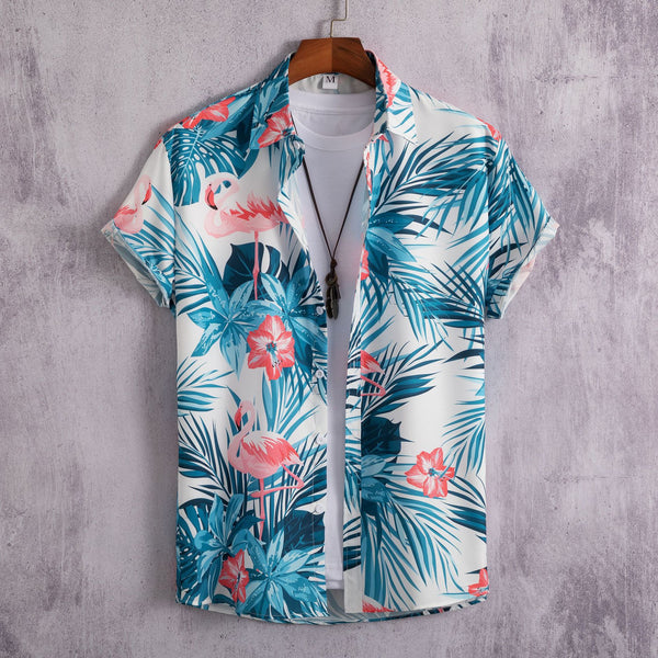 Camisa Hawaiana Hombre Impresión 3D Digital - Estilo Cardigan Moderno