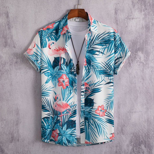 Camisa Hawaiana Hombre Impresión 3D Digital - Estilo Cardigan Moderno