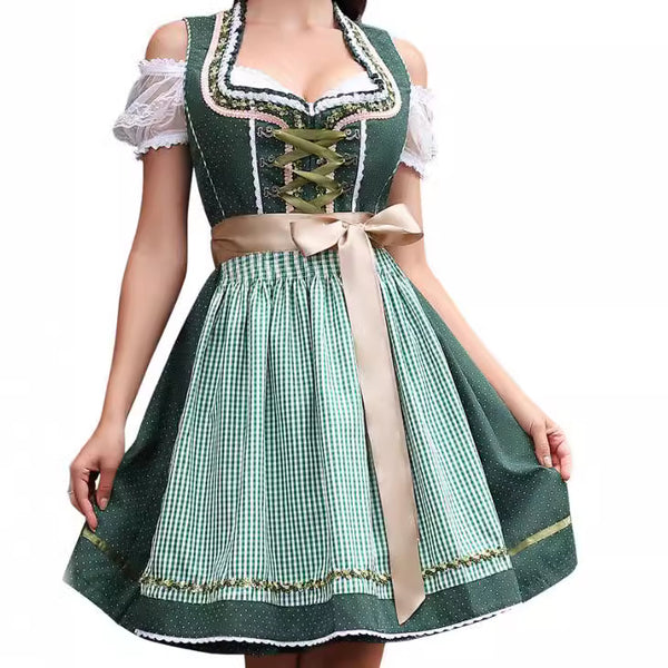 Disfraz de Camarera Sexy Halloween - Vestido Mini Dirndl para Mujer