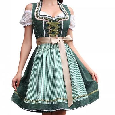 Disfraz de Camarera Sexy Halloween - Vestido Mini Dirndl para Mujer