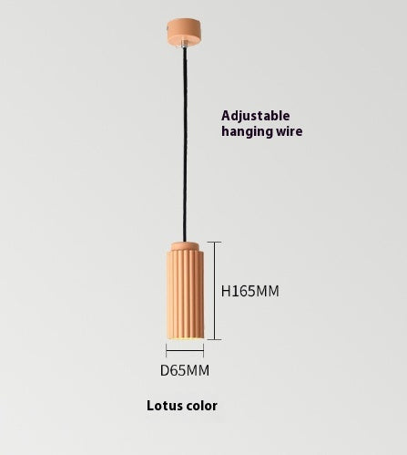 Lámpara Colgante Minimalista Tubo Ciruela - Diseño Moderno para Comedor y Sala - Image 21