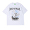Camiseta Masculina Casual Retrô Americana - Estilo Clássico