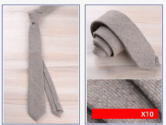 Corbata de Lana para Hombre Formal Estilo Inglaterra - Image 10