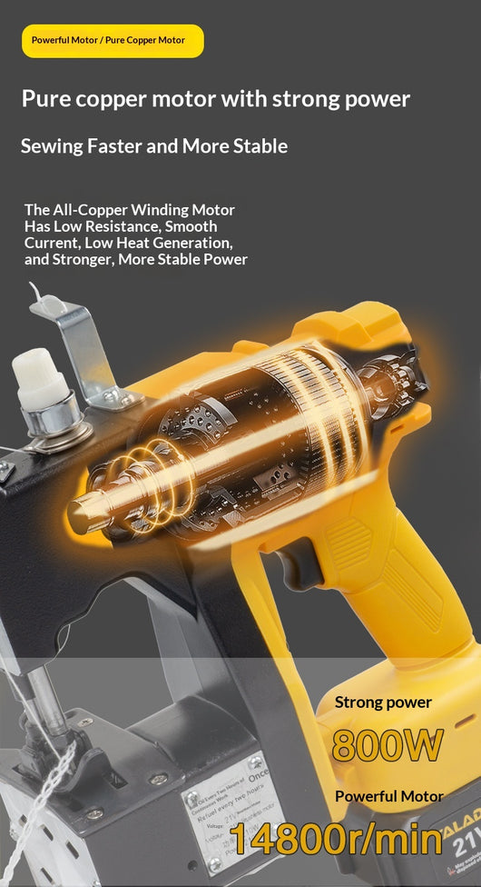 Máquina de Coser Inteligente Multifunción con Costura Automática - Image 7