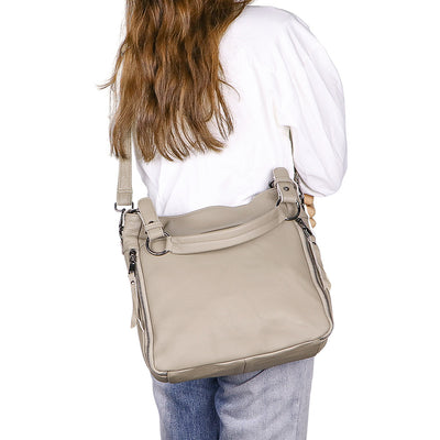 Bolso Tote de Cuero Genuino con Capacidad Extra Grande - Image 18