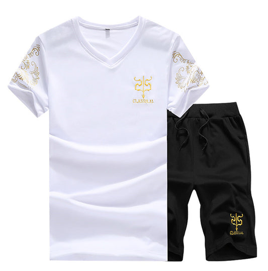 Conjunto Deportivo: Playera y Shorts para Correr y Fitness