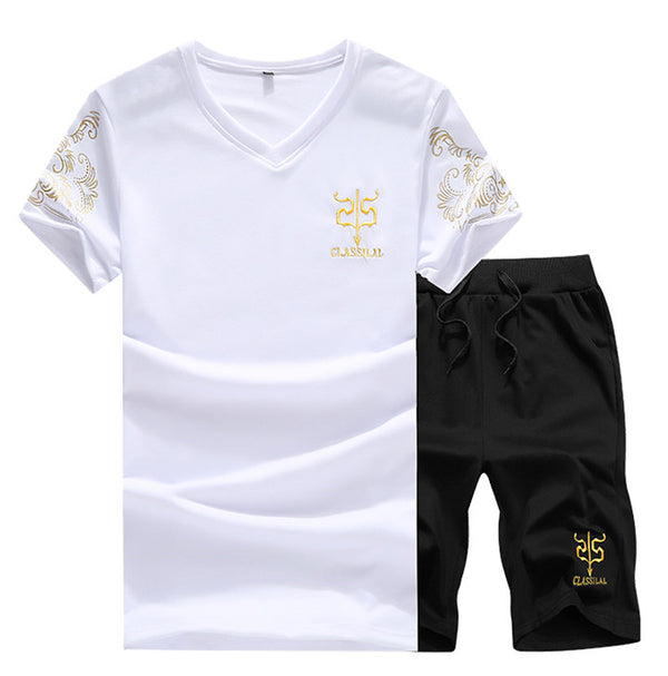 Conjunto Deportivo: Playera y Shorts para Correr y Fitness