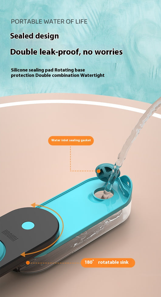 Fuente de Agua Portátil Plegable para Mascotas - Image 14