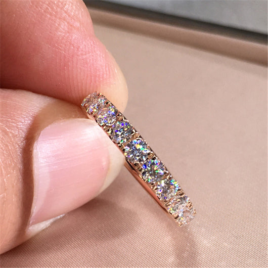 Anillo de Plata 925 con Diamante Simulado Flores de Girasol para Mujer - Image 3