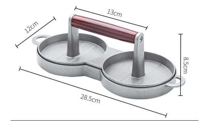 Prensa para Hamburguesas de Aluminio - Molde Profesional para Carnes a la Parrilla - Image 7