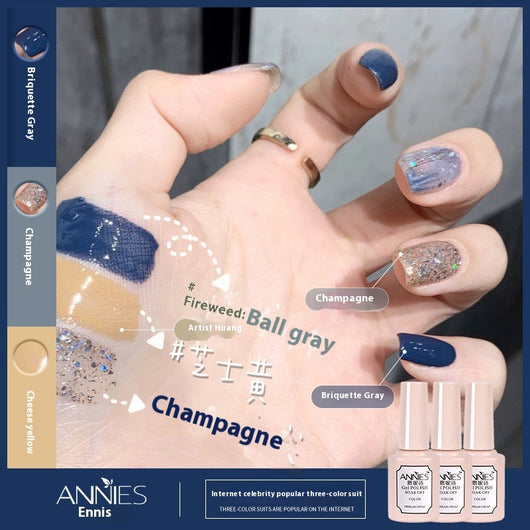 Set de Esmalte de Gel Nude Hielo Tricolor 2024 - Colección Jelly - Image 42