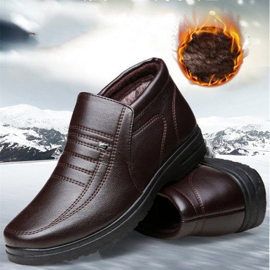 Botas de Nieve Impermeables para Hombre con Forro de Algodón Suave - Image 6